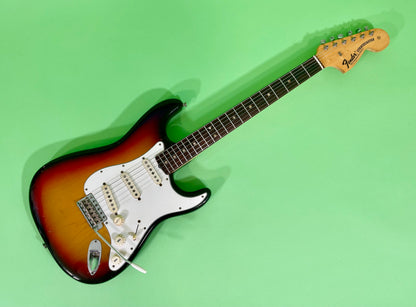 1969-1970 Fender Stratocaster 3-color Sunburst Rosewood fingerboard