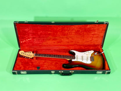 1969-1970 Fender Stratocaster 3-color Sunburst Rosewood fingerboard