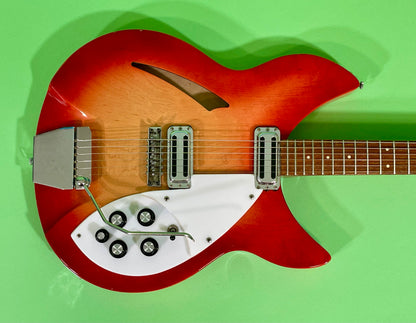 1966 Rickenbacker 335 Fireglo Rare Early Model!