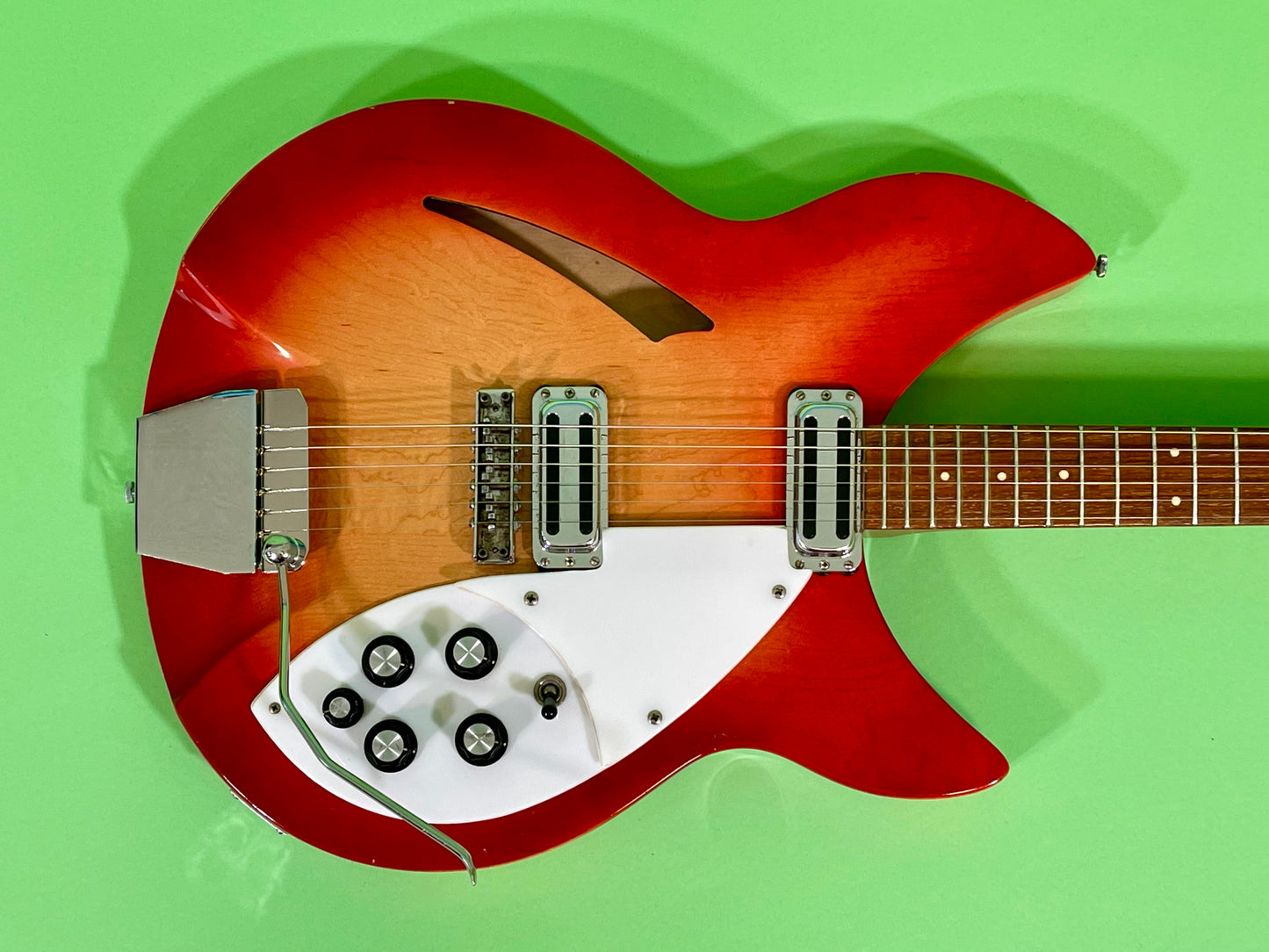 1966 Rickenbacker 335 Fireglo Rare Early Model!
