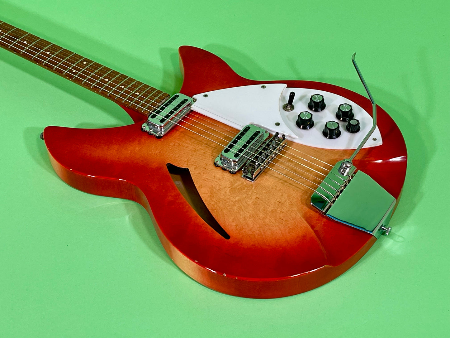 1966 Rickenbacker 335 Fireglo Rare Early Model!