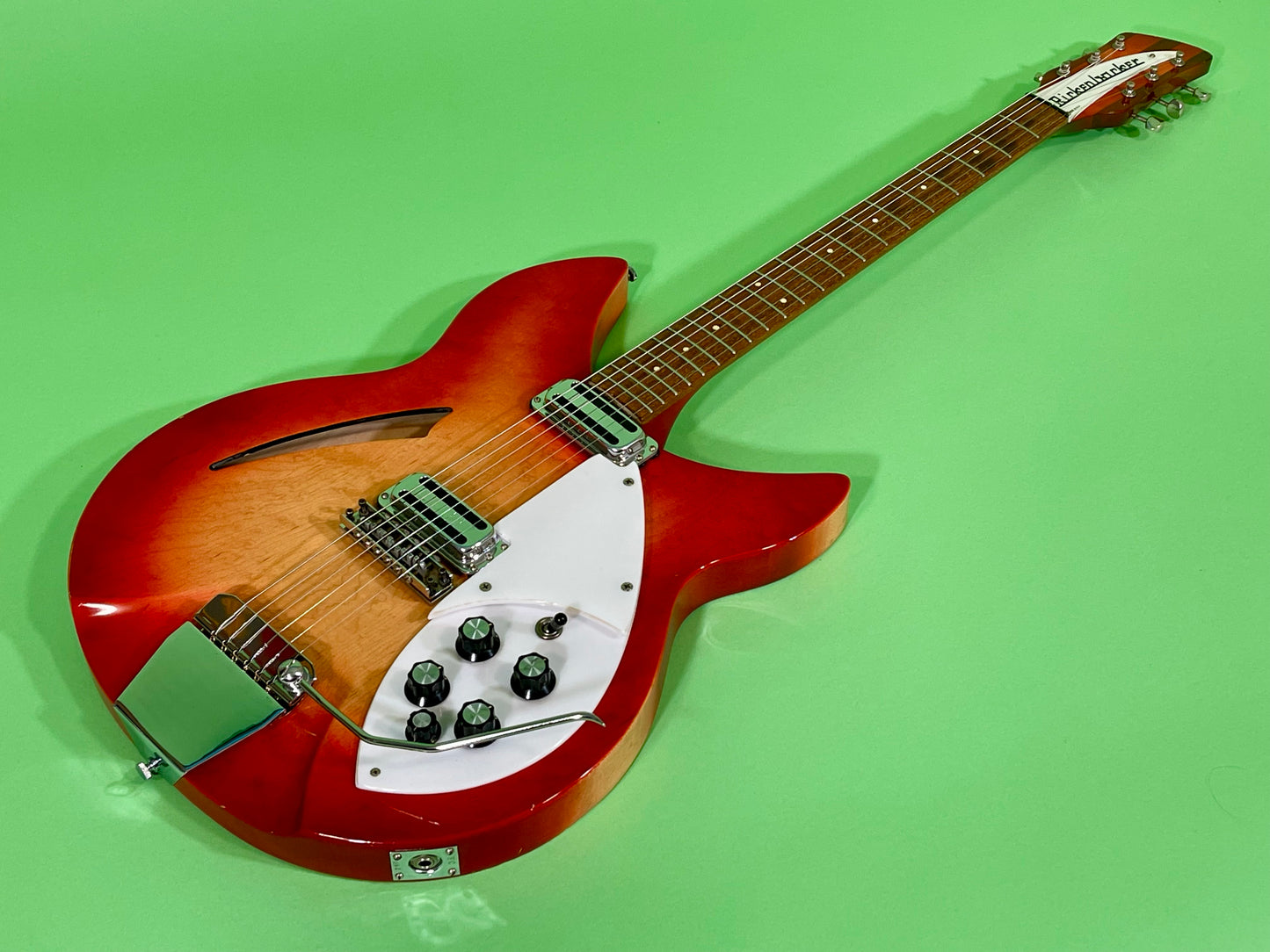 1966 Rickenbacker 335 Fireglo Rare Early Model!