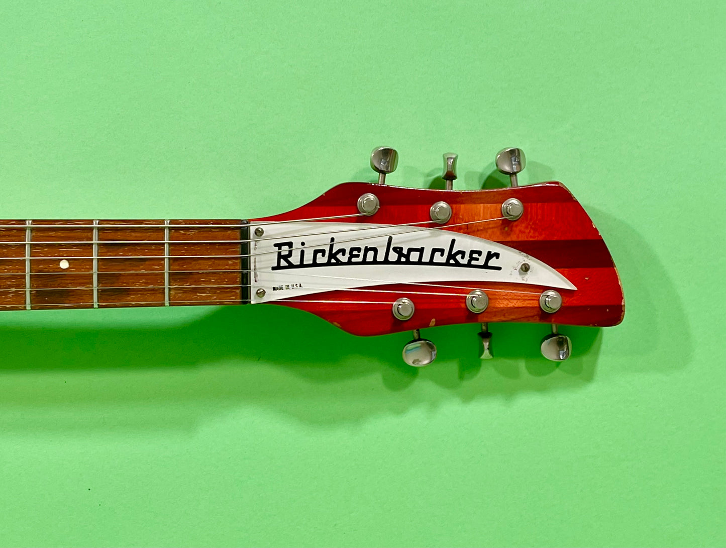 1966 Rickenbacker 335 Fireglo Rare Early Model!