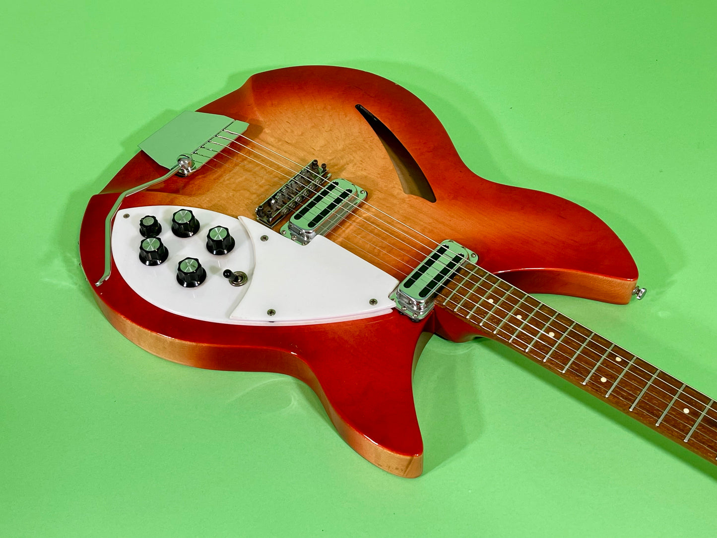 1966 Rickenbacker 335 Fireglo Rare Early Model!