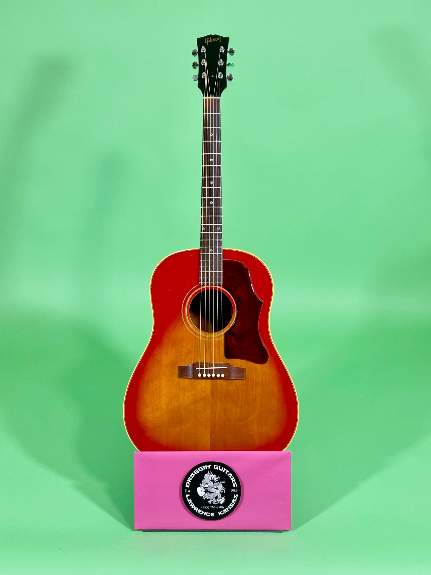 1967 Gibson J-45 Cherry Sunburst