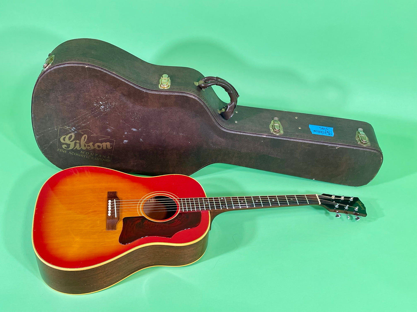 1967 Gibson J-45 Cherry Sunburst