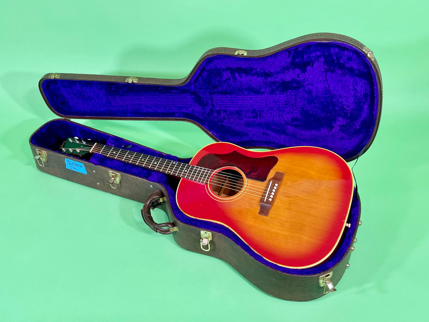 1967 Gibson J-45 Cherry Sunburst