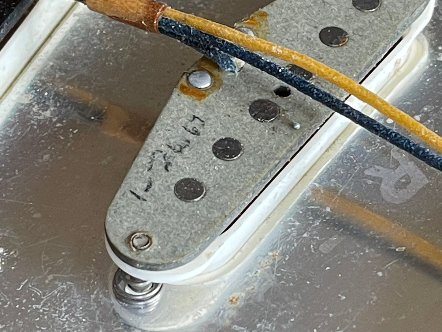 1967 Fender Stratocaster Super-Rare!  3-color Sunburst Brazilian Rosewood fingerboard