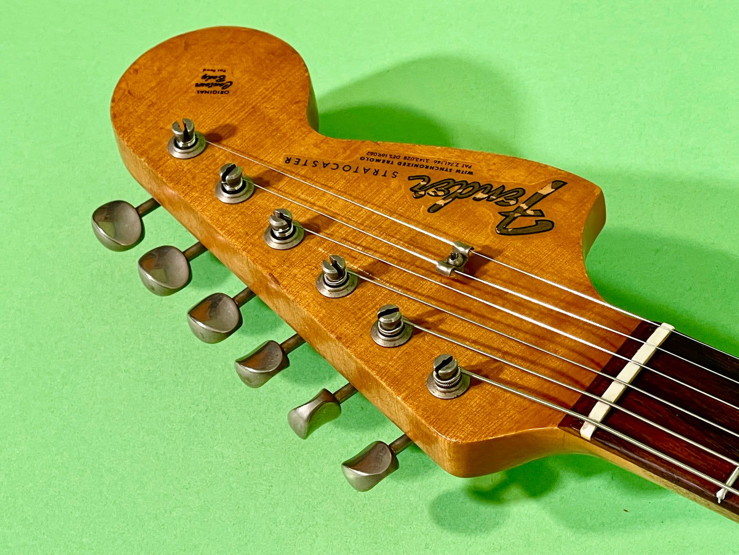 1967 Fender Stratocaster Super-Rare!  3-color Sunburst Brazilian Rosewood fingerboard