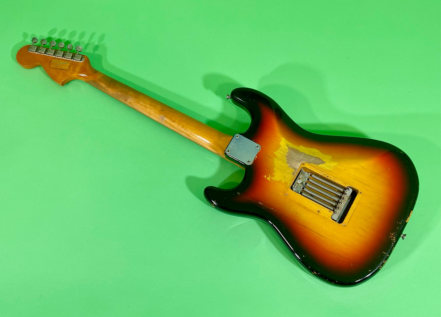 1967 Fender Stratocaster Super-Rare!  3-color Sunburst Brazilian Rosewood fingerboard