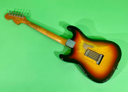 1967 Fender Stratocaster Super-Rare!  3-color Sunburst Brazilian Rosewood fingerboard