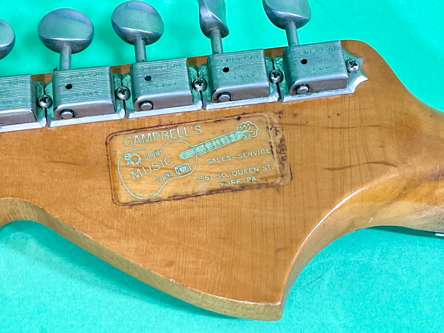 1967 Fender Stratocaster Super-Rare!  3-color Sunburst Brazilian Rosewood fingerboard