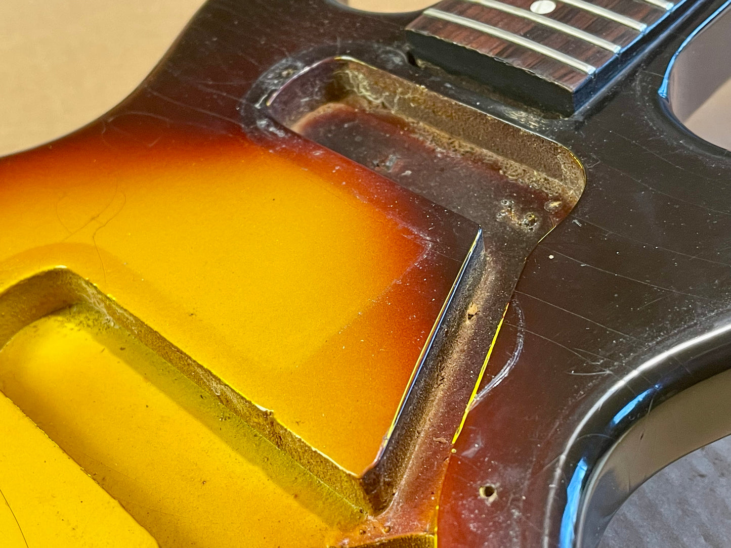 1962 Gibson Melody maker D model Sunburst Super Nice