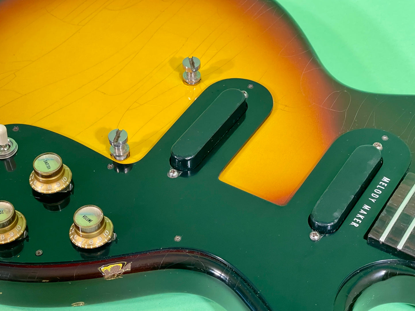 1962 Gibson Melody maker D model Sunburst Super Nice