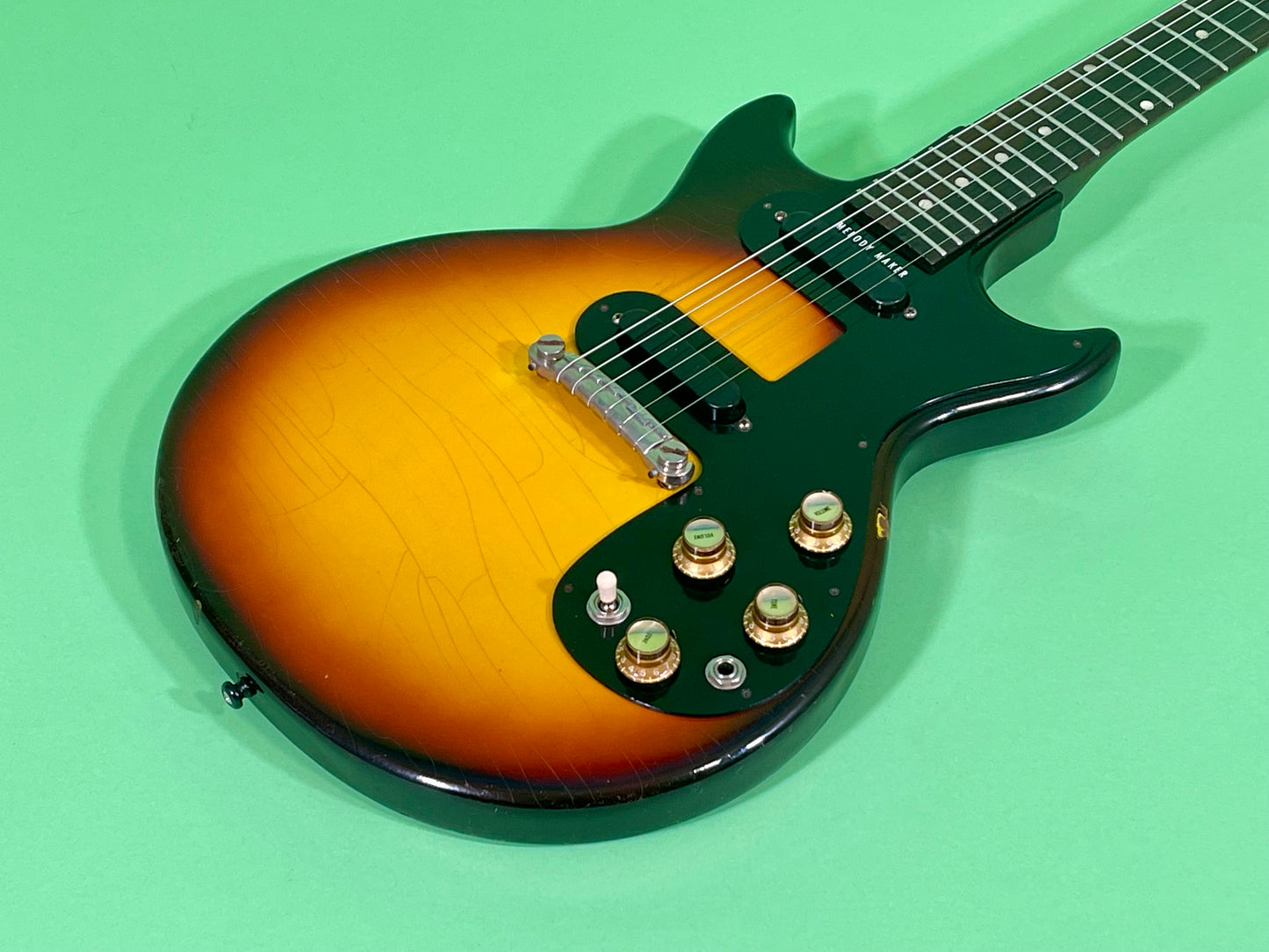 1962 Gibson Melody maker D model Sunburst Super Nice