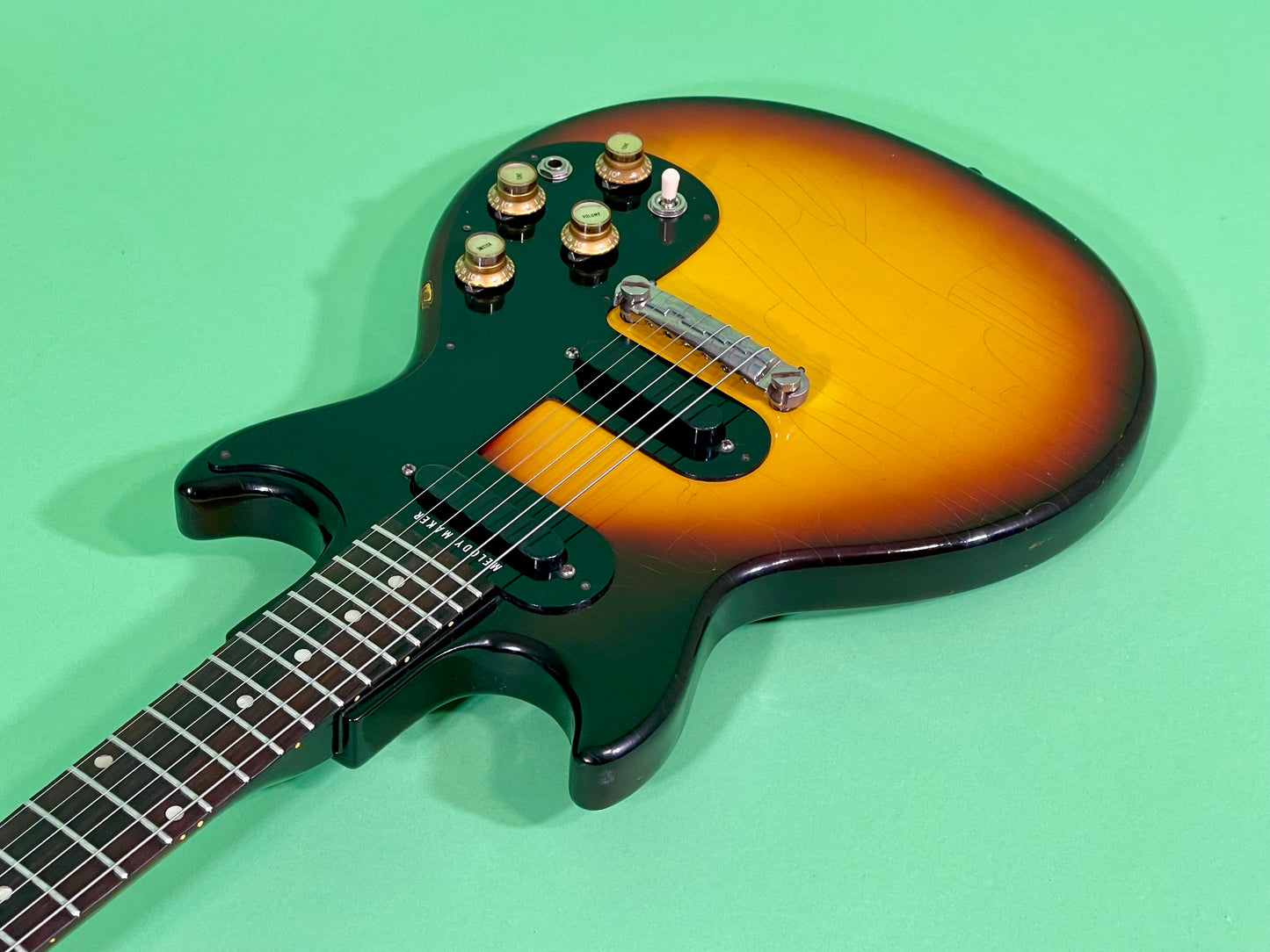 1962 Gibson Melody maker D model Sunburst Super Nice