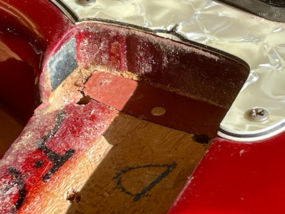 1973 Fender Mustang Competition Red 100% OG Super NICE!