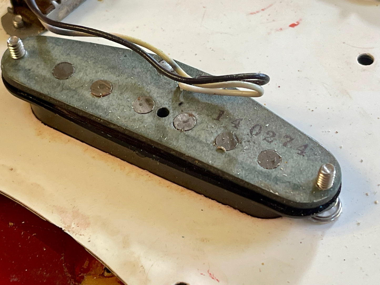 1973 Fender Mustang Competition Red 100% OG Super NICE!