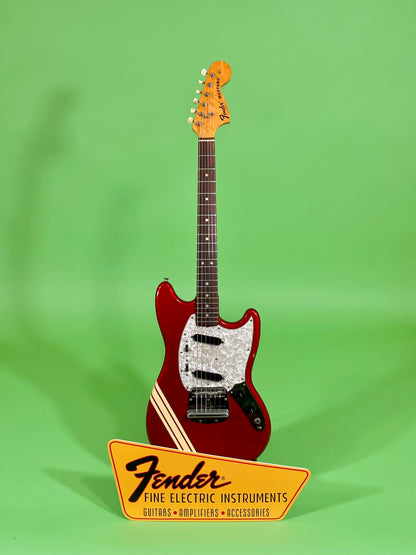 1973 Fender Mustang Competition Red 100% OG Super NICE!