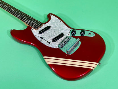 1973 Fender Mustang Competition Red 100% OG Super NICE!