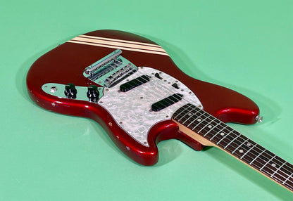 1973 Fender Mustang Competition Red 100% OG Super NICE!