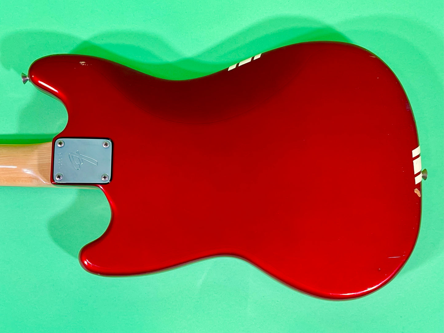 1973 Fender Mustang Competition Red 100% OG Super NICE!