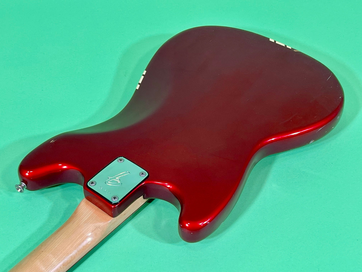 1973 Fender Mustang Competition Red 100% OG Super NICE!