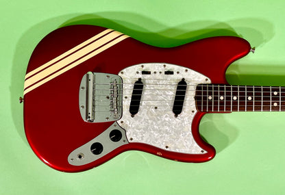 1973 Fender Mustang Competition Red 100% OG Super NICE!