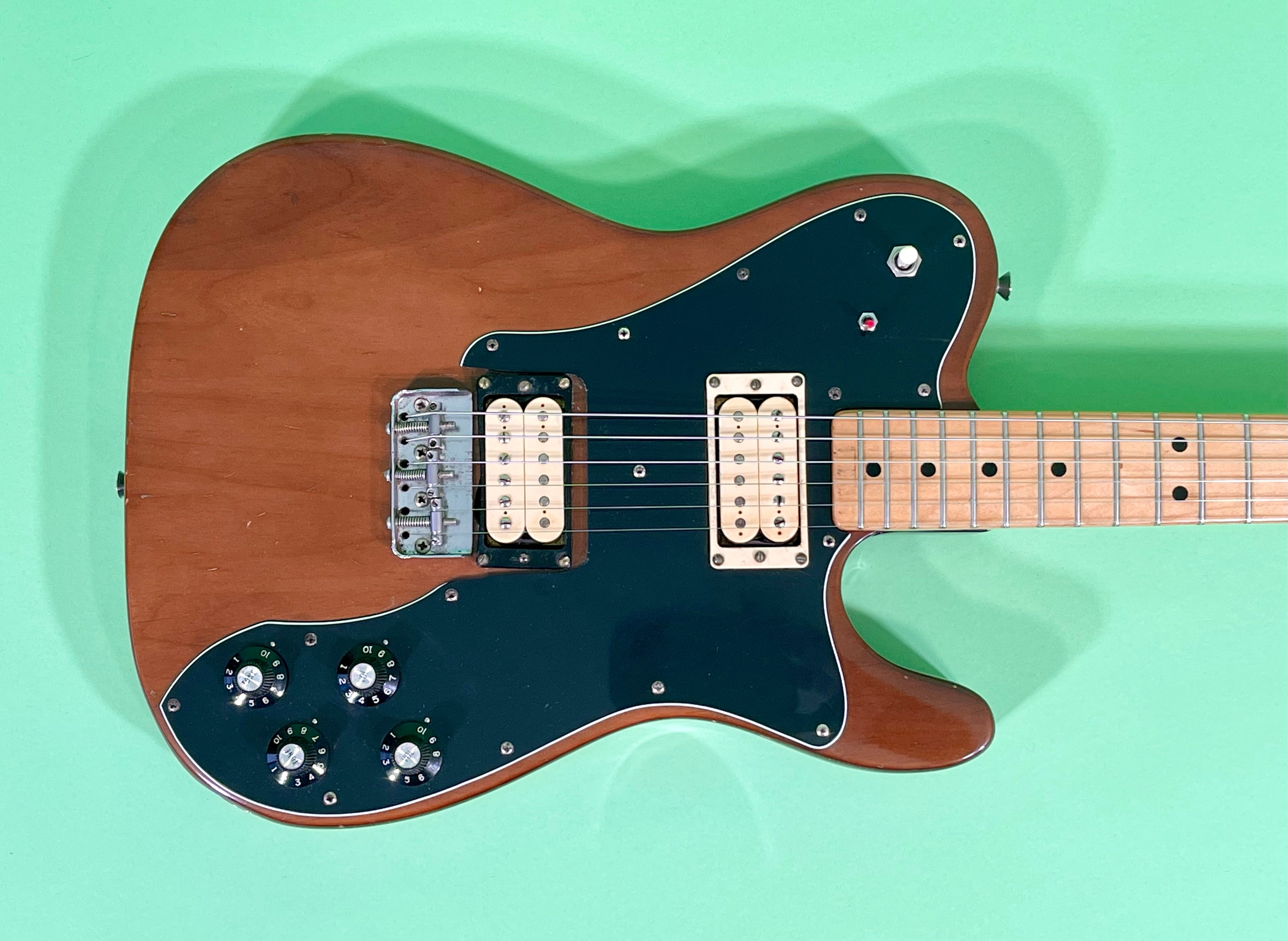 1973 Fender Telecaster Custom early model with OG 2-tone Walnut