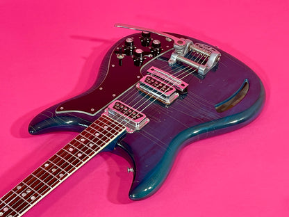1968 Kustom K-200 Deluxe Rare Translucent Turquoise with Matching Headstock! 100% original