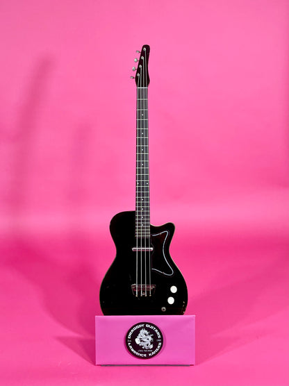 1960 Danelectro Silvertone Model 1444 Black 100% Original Very Nice!