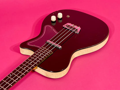 1960 Danelectro Silvertone Model 1444 Black 100% Original Very Nice!