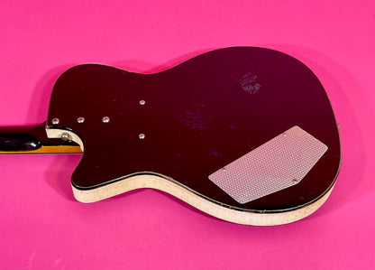 1960 Danelectro Silvertone Model 1444 Black 100% Original Very Nice!