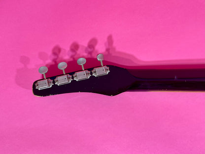 1960 Danelectro Silvertone Model 1444 Black 100% Original Very Nice!