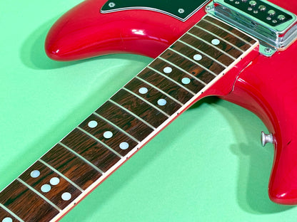 1968 Kustom K-200 Deluxe Model Cherry Red finish & matching headstock! 100% OG Rare