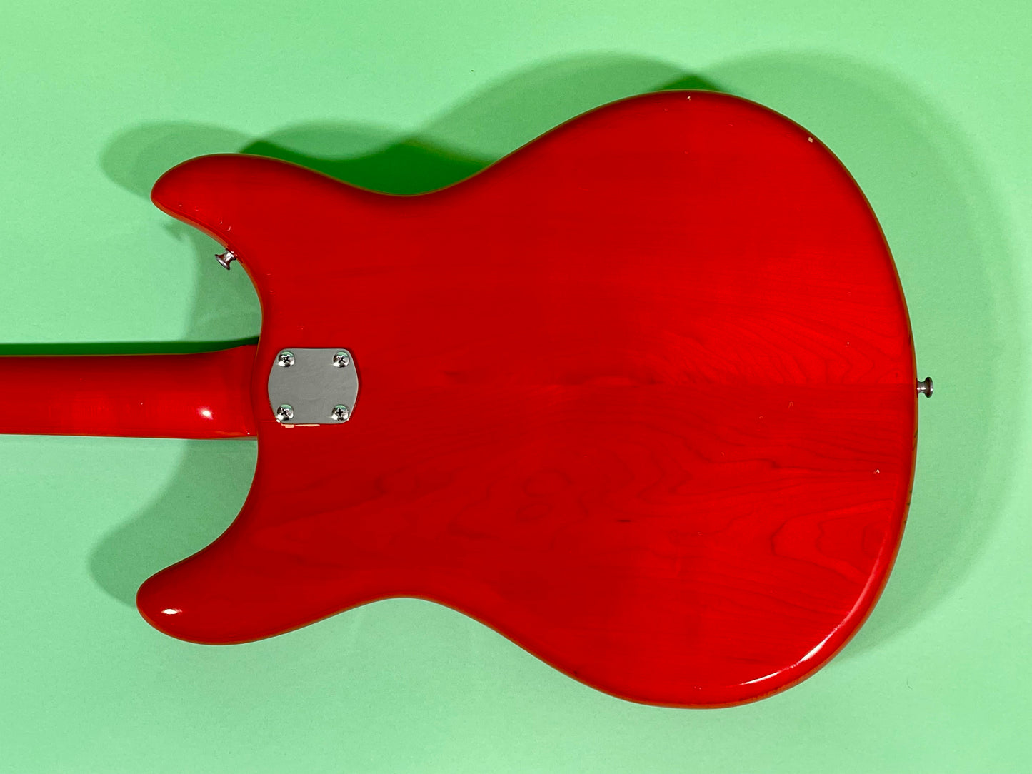 1968 Kustom K-200 Deluxe Model Cherry Red finish & matching headstock! 100% OG Rare