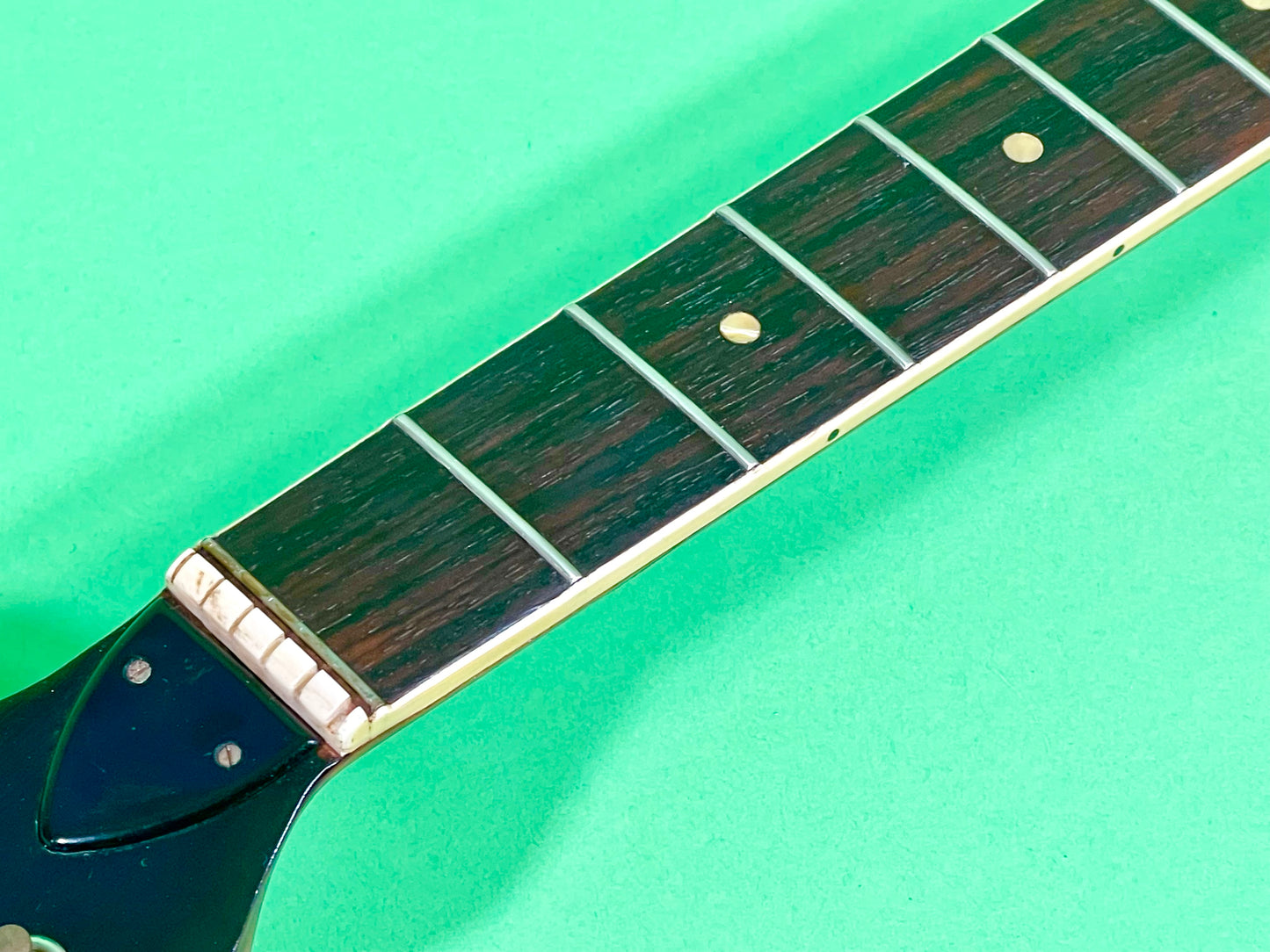 1965 Framus Strato De Luxe Rare Black headstock with Gold trim 3-color Sunburst