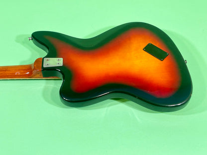 1965 Framus Strato De Luxe Rare Black headstock with Gold trim 3-color Sunburst