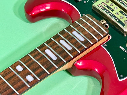 1969 Teisco Spectrum IV ET-440 Candy Apple Red with Gold Hardware!