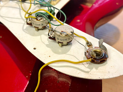 1969 Teisco Spectrum IV ET-440 Candy Apple Red with Gold Hardware!