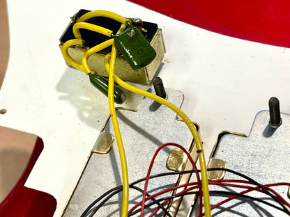 1969 Teisco Spectrum IV ET-440 Candy Apple Red with Gold Hardware!