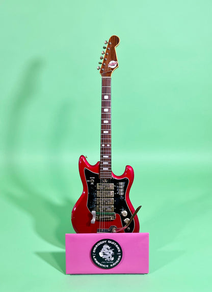 1969 Teisco Spectrum IV ET-440 Candy Apple Red with Gold Hardware!