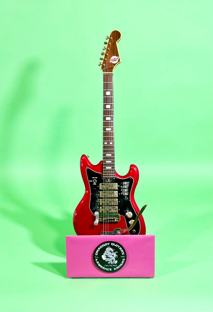 1969 Teisco Spectrum IV ET-440 Candy Apple Red with Gold Hardware!