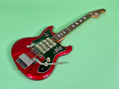 1969 Teisco Spectrum IV ET-440 Candy Apple Red with Gold Hardware!