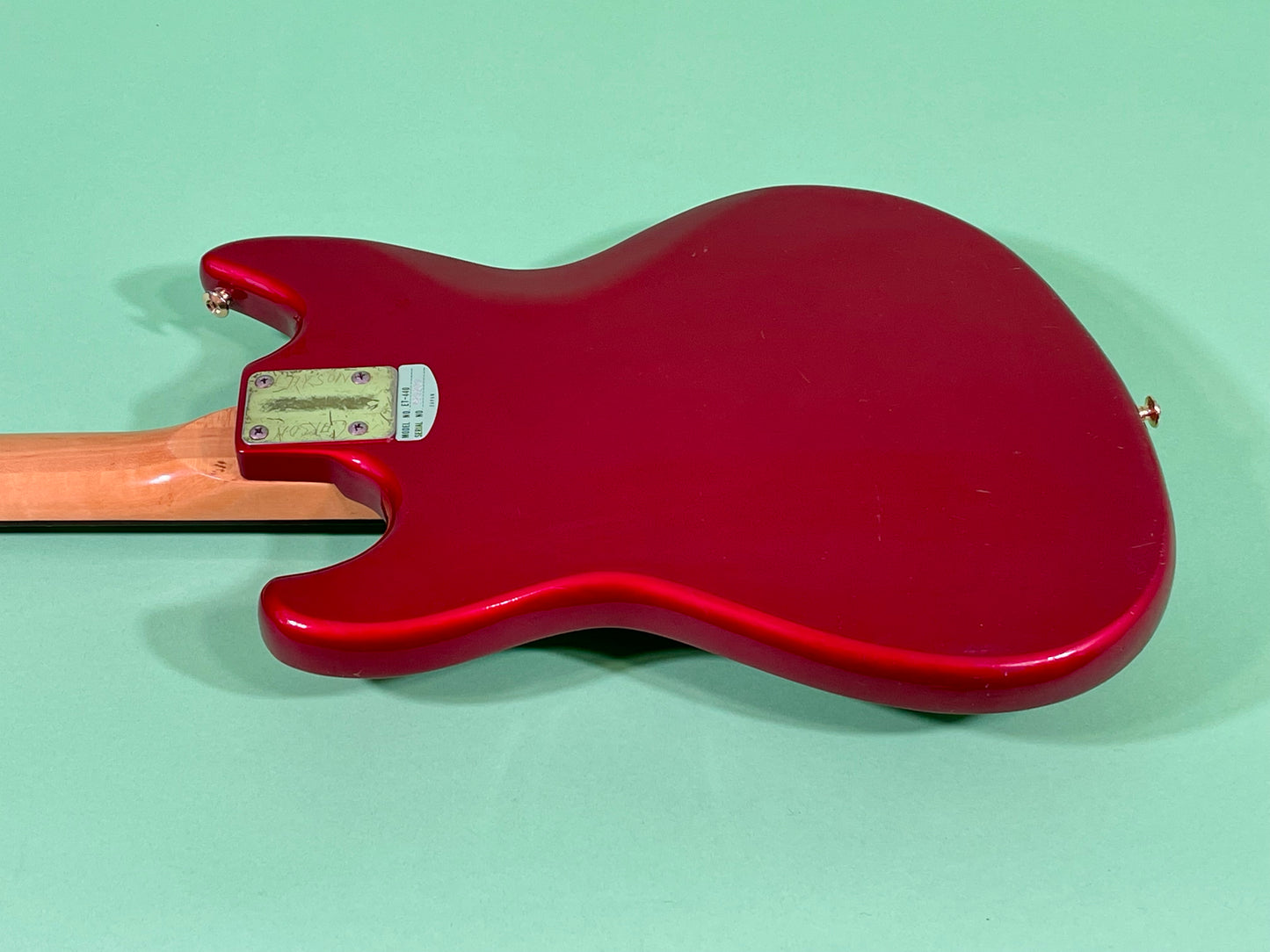 1969 Teisco Spectrum IV ET-440 Candy Apple Red with Gold Hardware!