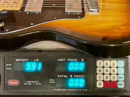 1979 Fender Telecaster Deluxe Sunburst 100% original w/hang tag