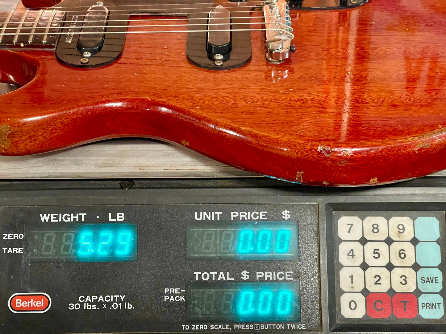 1965 Gibson Melody Maker D Cherry Red