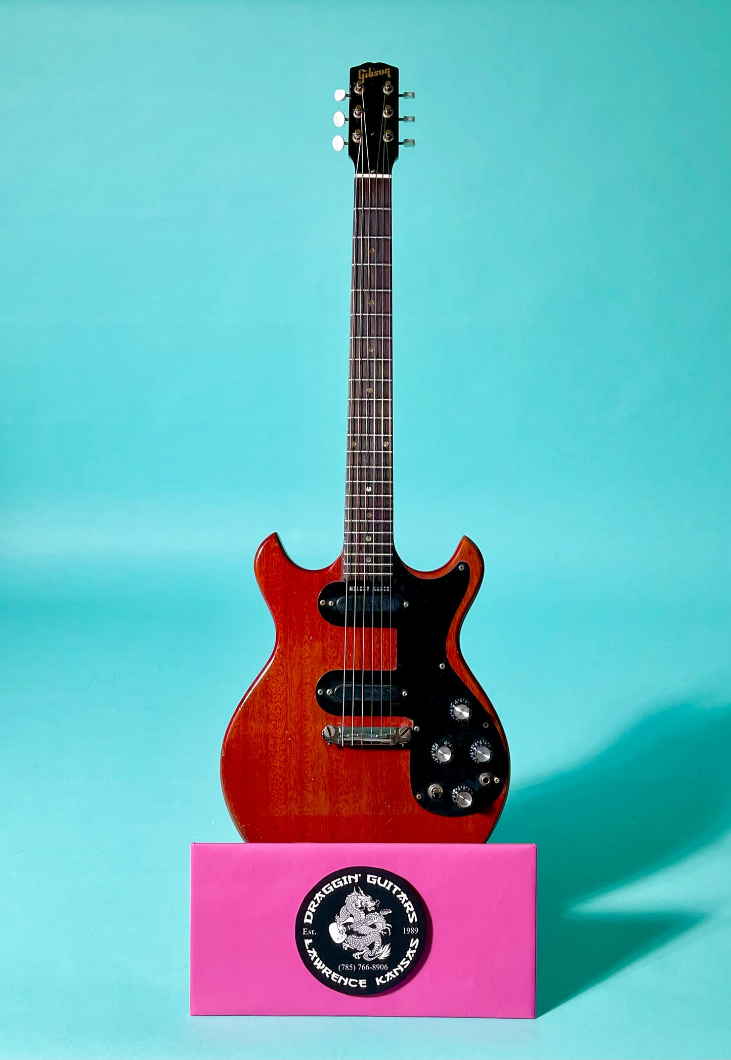 1965 Gibson Melody Maker D Cherry Red