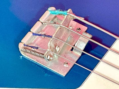 1968 Teisco EB-100 Bass Pacific Blue