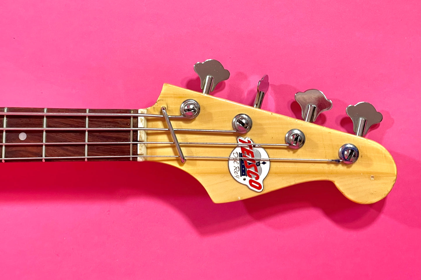 1968 Teisco EB-100 Bass Pacific Blue